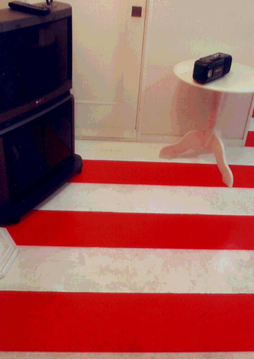 楳図先生のフロアー